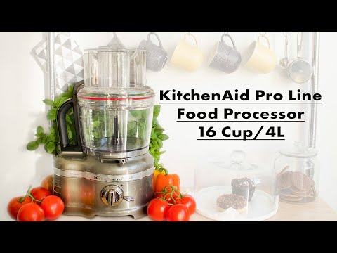 ARTISAN 4L FOOD PROCESSOR | KitchenAid Pro - YouTube