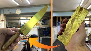 How do they make 14K GOLD chef knives?