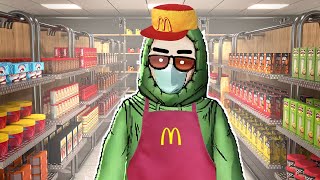 Kwite gets a REAL Job | Supermarket Simulator