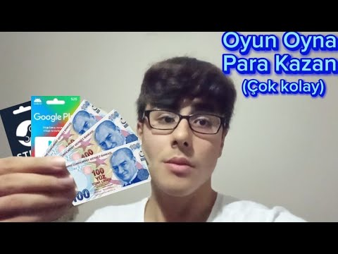 Oyun Oyna Para Kazan ! İnternetten Para Kazanmak 2023 ( Çok Kolay (Kazandım) )