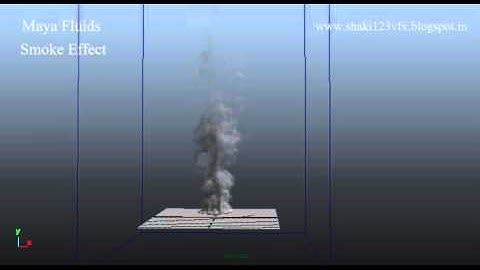 Maya Fluids Smoke
