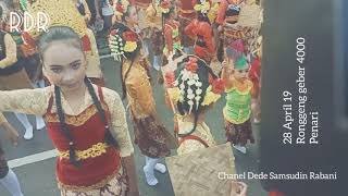 Ronggeng geber- Word Dance Day l Di ikuti 4000 penari ll CDF Dago Bandung 2019