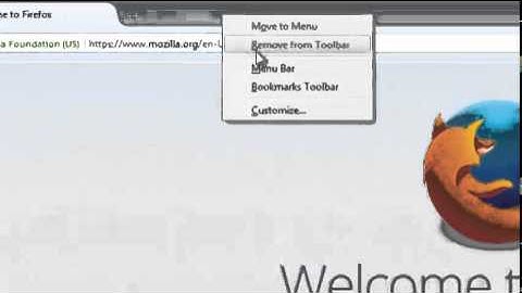 How To Display/Hide The Bookmarks Tool Bar In Firefox