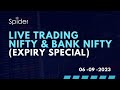 LIVE BANK NIFTY &amp; NIFTY TRADING | EXPIRY SPECIAL | 06 SEPTEMBER 2023