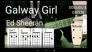 Download Lagu Galway Girl - Ed Sheeran ukulele tutorial / play-a-long Download Lagu Galway Girl - Ed Sheeran ukulele tutorial / play-a-long