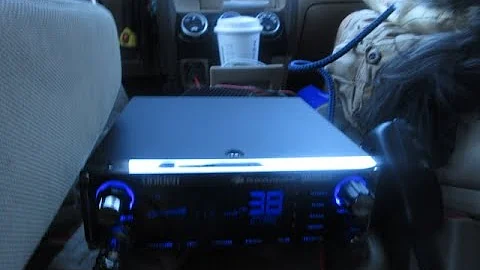 Simple CB radio mobile set up for skip shooting