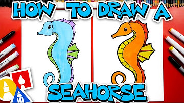 How To Draw A Seahorse