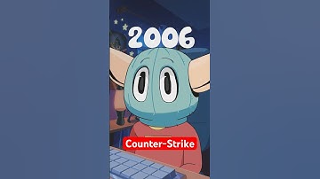 It’s 2006 & you’re playing Counter-Strike 💣 #counterstrike #cs #cs16 #nostalgia #animation #2000s