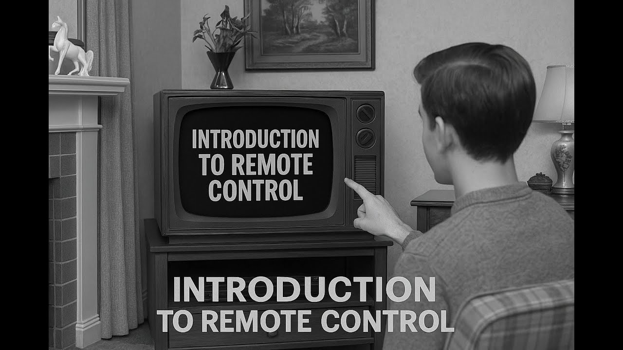 Remote Control Advert 1961 Commercial – The Introduction of the TV Remote Control | Vintage ...