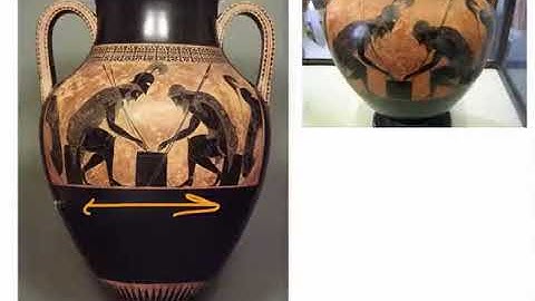 Elements and Principles in Exekias Amphora