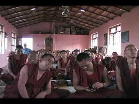 Tibetan Monks arguing about what is in a magnet