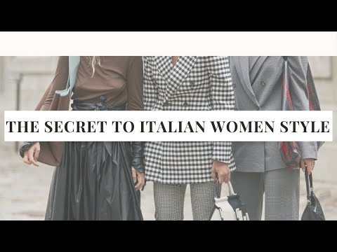 Video: Italian woman: style and interesting facts