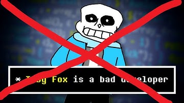 She was wrong about Undertale