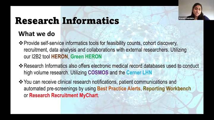 Research Informatics Support for Cohort Identification and Recruitment