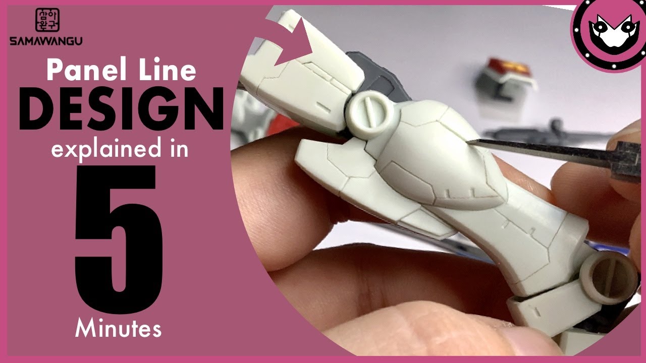 Gundam Meisters: Gunpla Tutorial: Panel Lining