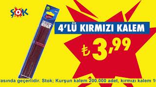 Kalem çeşitleri hem #ŞOK'ta hem de Cepte ŞOK'ta #ŞOKUcuz!