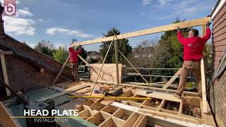 LOFT CONVERSION UK. 1 DAY DORMER ROOF CONSTRUCTION