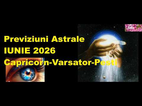 Previziuni Astrale IUNIE- Capricorn-Varsator-Pesti