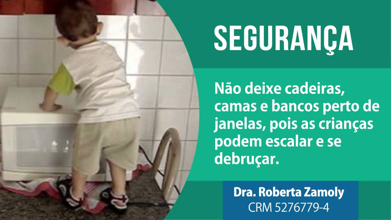 Dicas de Uma Pediatra - Não deixe Cadeiras perto de janelas - YouTube