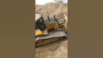 new Cat D5 #dozer working on the Roade bypass project. #bulldozer