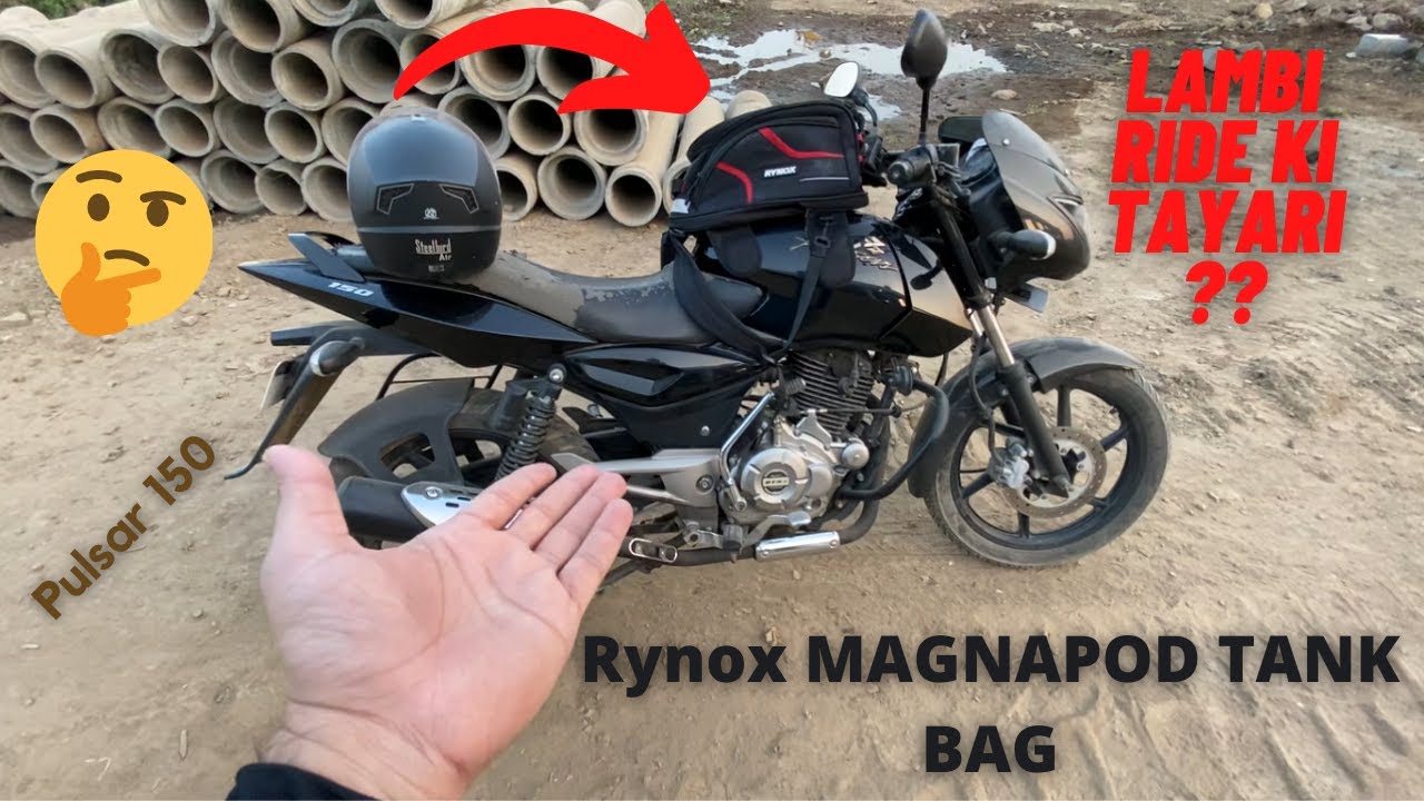 Universal Big Magnetic Tank Bag For ALL Motorbikes | MotorbikeCustoms