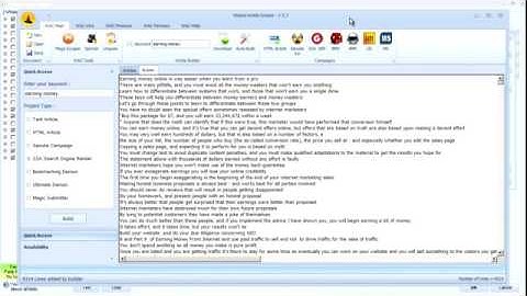 33  Creating the first project in GSA Search Engine Ranker   SEO tool