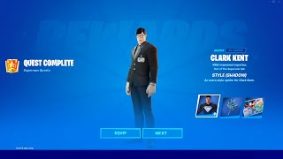 [LIVE] Unlocking *SHADOW* SUPERMAN in FORTNITE (Superman Challenges)