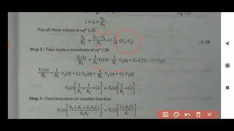 EE 305,Unit-1,Transfer functions of different RC networks by Dilip Sharma, GPC Dholpur.