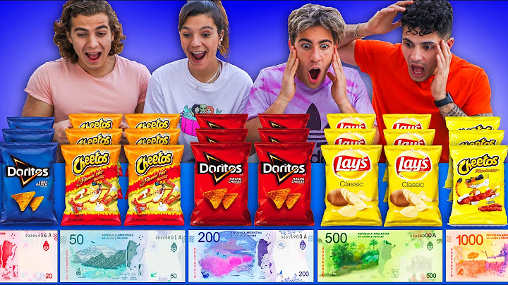 TODOS LOS SNACKS QUE COMAS TE PAGO !!!