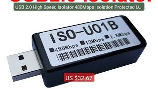 USB 2.0 High Speed Isolator 480Mbps Isolation Protected USB... — Top Pick 2026 | Unbeatable Price!