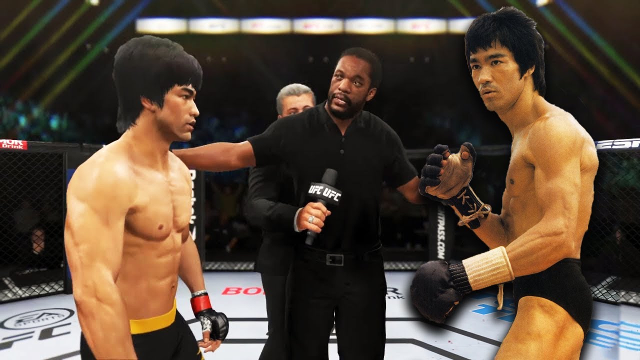 UFC 4 | Bruce Lee vs. Bruce Lee Dragon (EA Sports UFC 4)