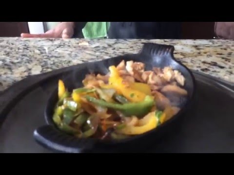 How to sizzle Fajitas- Sizzling Chicken Fajitas