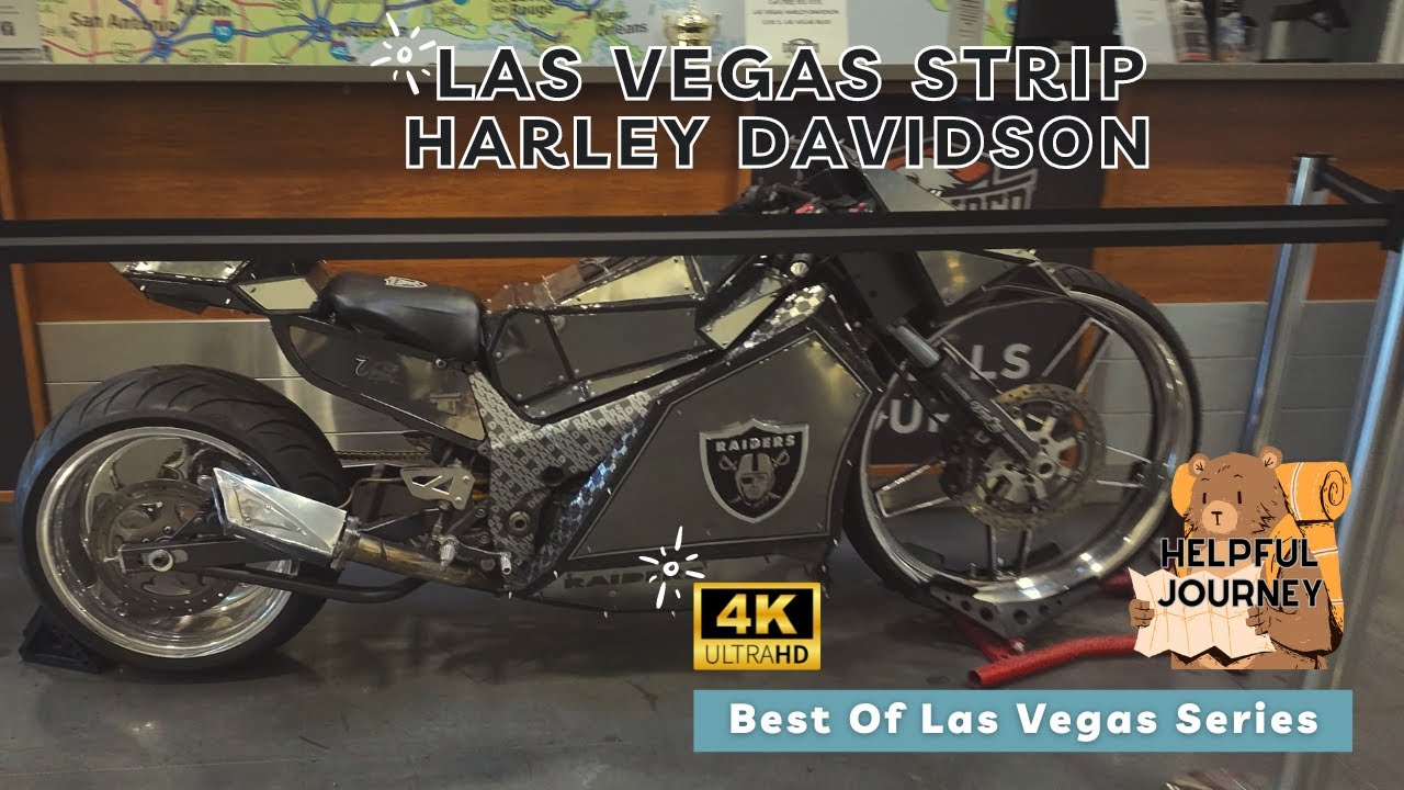 Thrilling Las Vegas Strip Harley Davidson Tour - YouTube