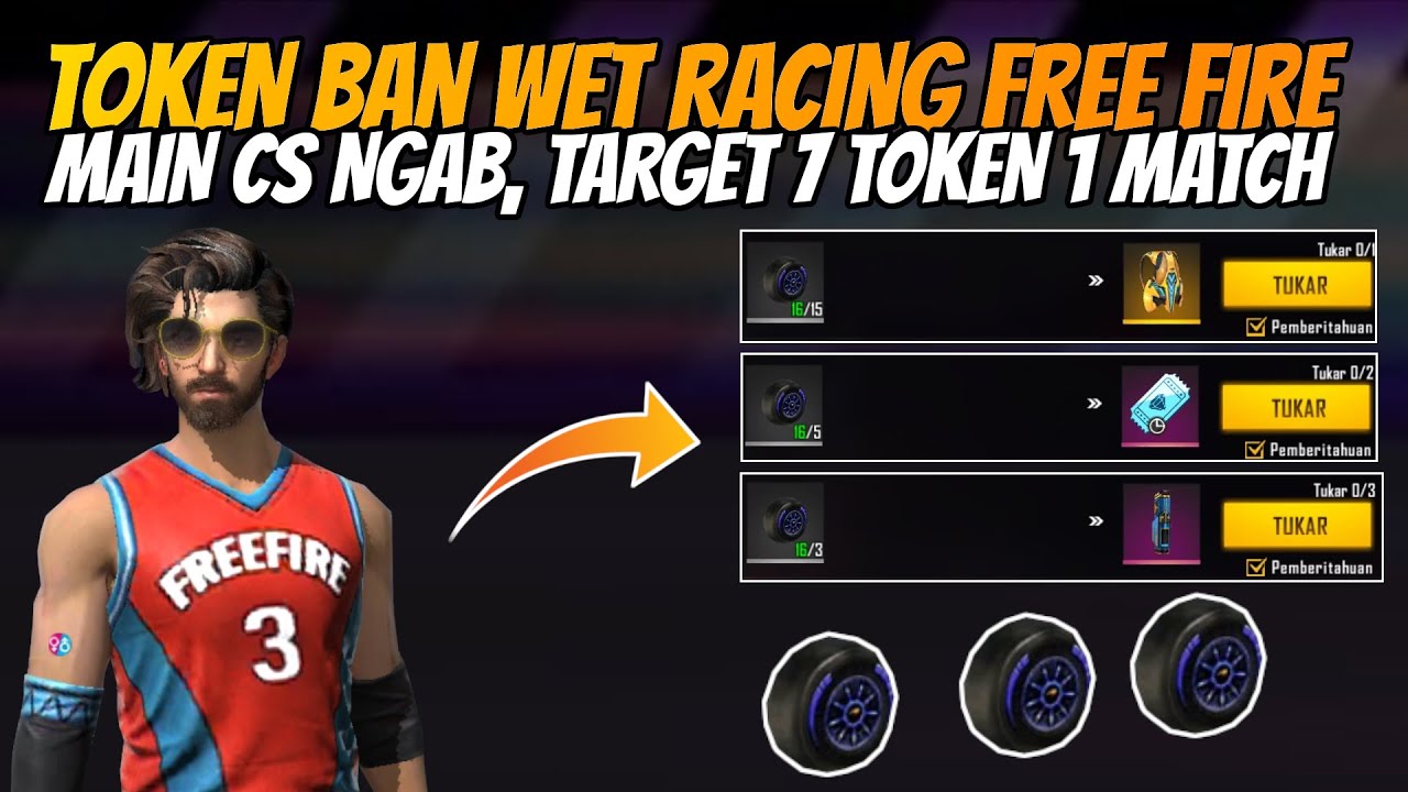 CARA MENDAPATKAN TOKEN BAN EVENT WET RACING FREE FIRE - YouTube