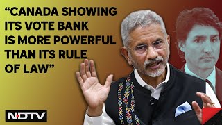 S Jaishankar Latest News | "Canada Showing Its Vote Bank Is More Powerful Than Its Rule Of Law": EAM