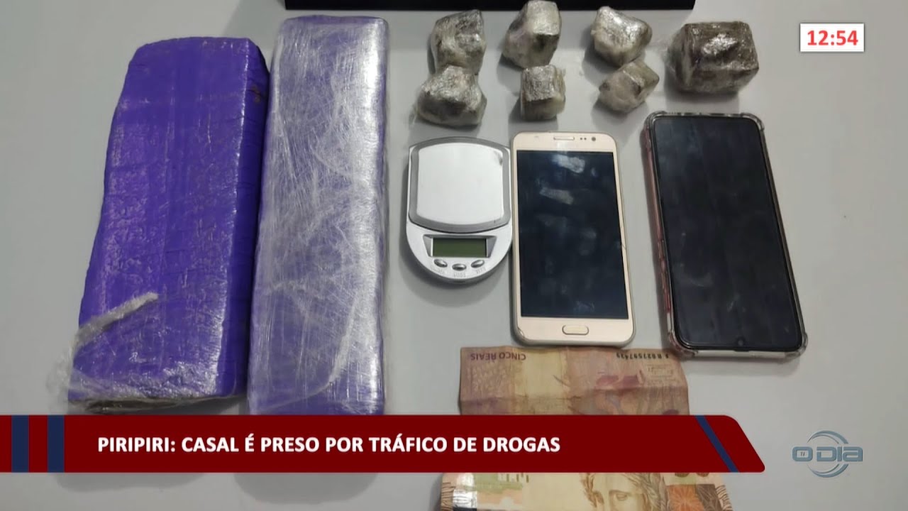Casal é preso em Piripiri por tráfico de drogas 29 06 2023