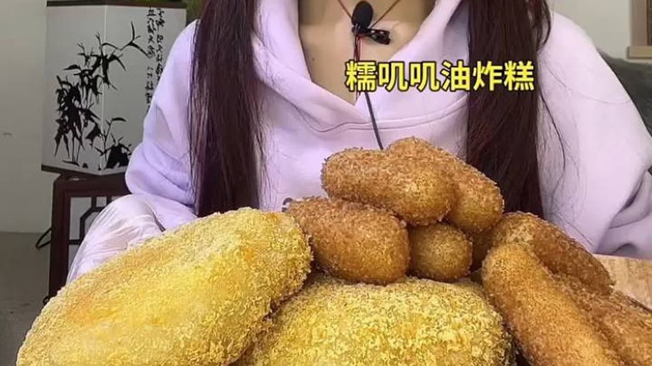 ASMR MUKBANG |红唇巧笑美如仙，香脆美味满桌圆。