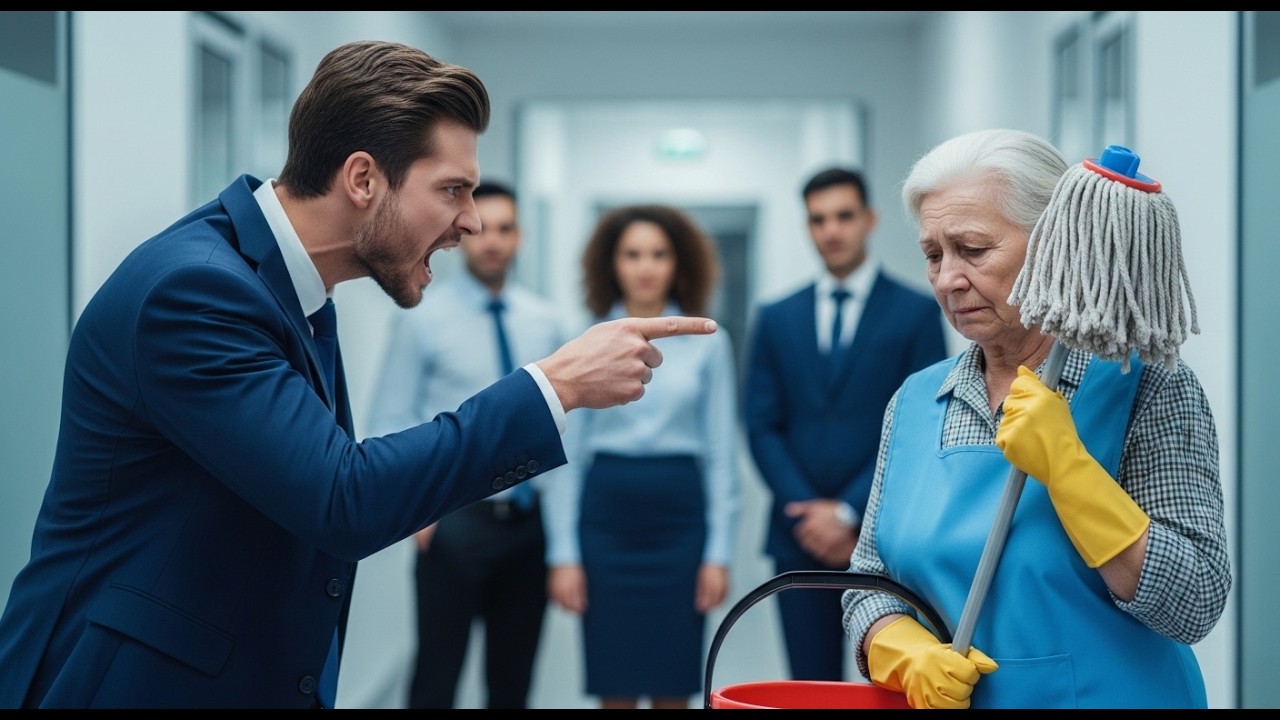 Elle nettoyait leurs bureaux… sans savoir qu’elle était la vraie propriétaire#Karma#DramaFrançais