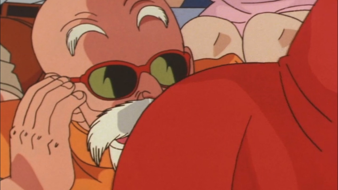Bulma gives Master Roshi a Show! (DBZ Episode 212) - YouTube