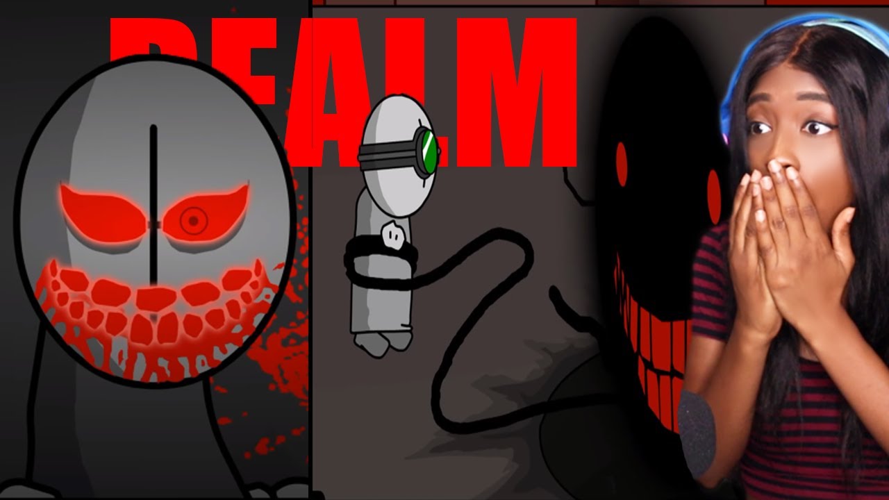 WHO IS THIS GUY??!! | Reacting to Madness Combat Realm 1 and 2