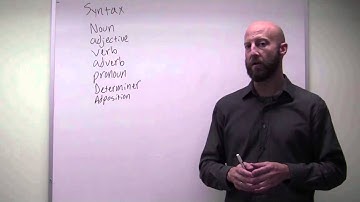 Syntax (Part 1)
