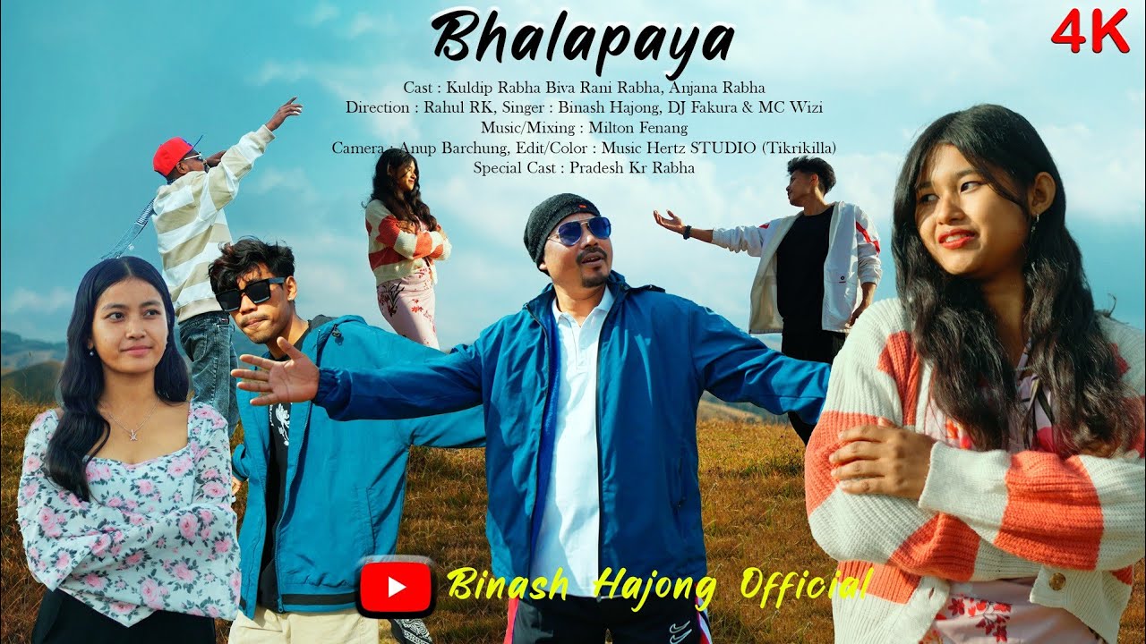 Bhalapaya (Hajong Version) | New hajong song 2025 | Binash Hajong Feat. DJ Fakura & Mc Wizi