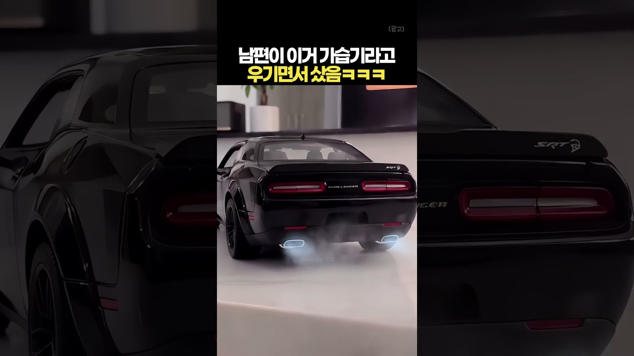 주유구에 물 넣고 시동 걸면 배기구로 연기 뿜는 자동차 가습기