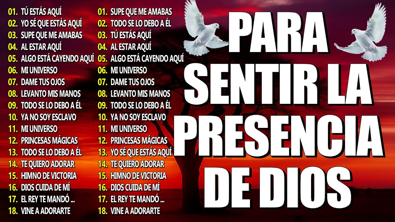 1️⃣CREO EN TI - HERMOSO NOMBRE - A TI ME RINDO 🌟ALABANZAS PARA EXPULSAR TODO MAL DE TU VIDA