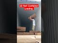 22 " Feet Container Loading Kiya Box ka ... Corrugated Box 🎁☑️ making business #container #box #shor