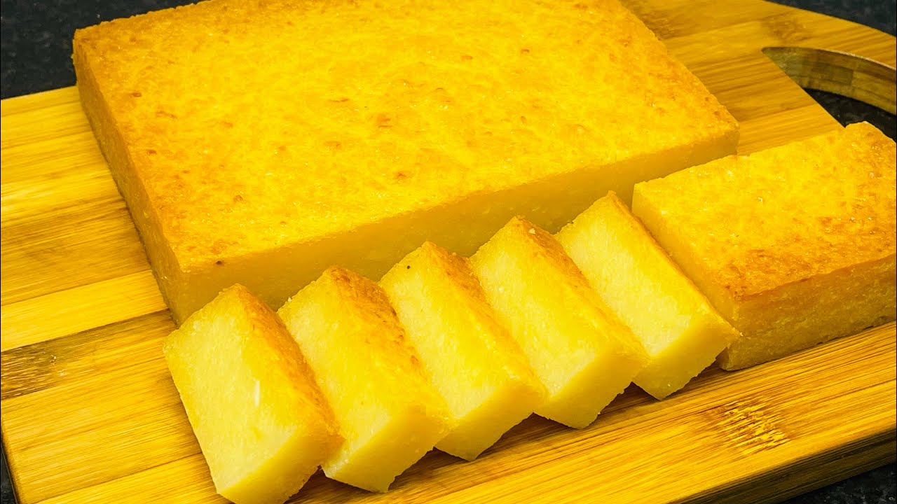 Siêu phẩm Bánh Khoai Mì nướng bơ đậu xanh nước cốt dừa ngon quên lối về