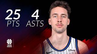 Franz Wagner 25 pts 4 asts vs Bulls 25/26 season