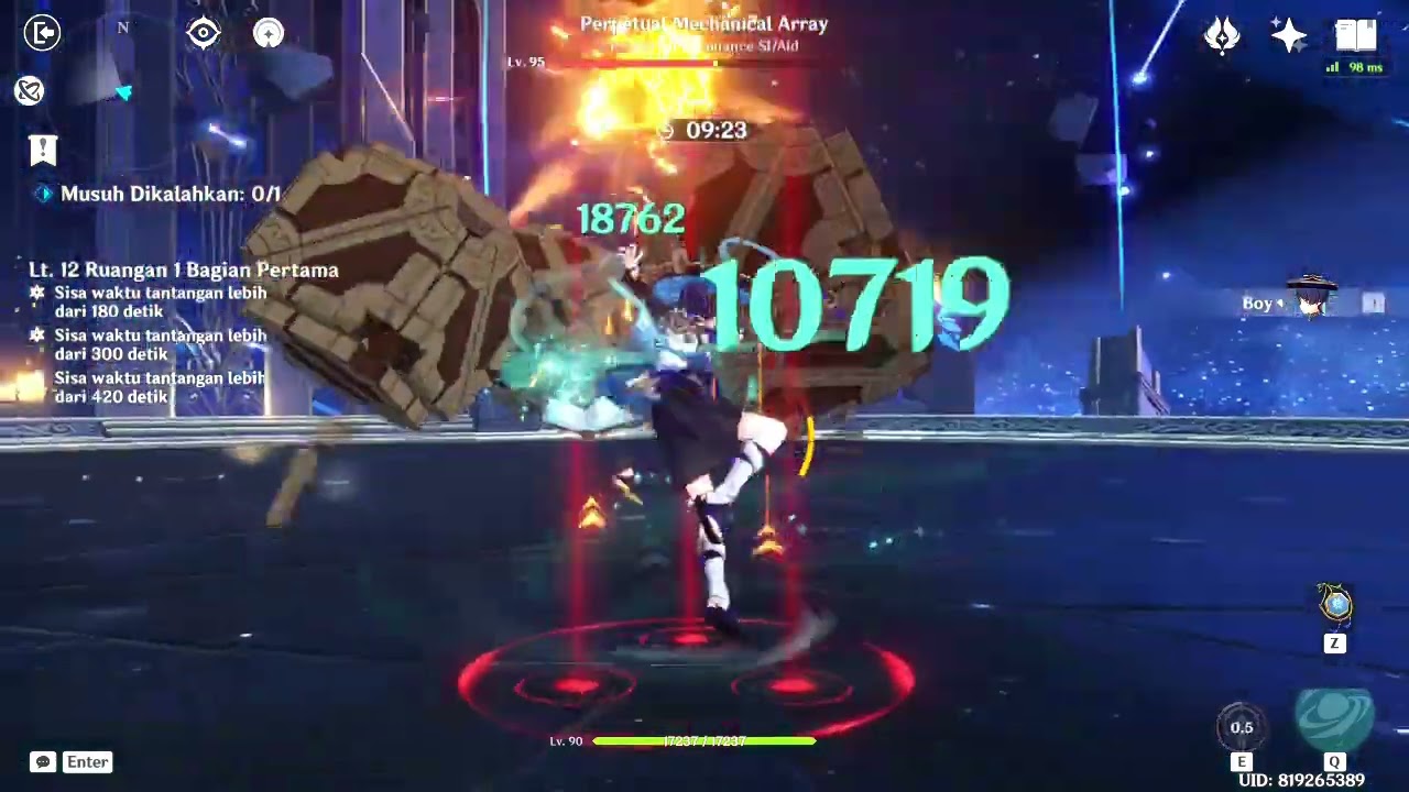 C0 Wanderer 4p Desert Pavilion Solo PMA - Spiral Abyss 3.3