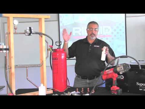 How To Use The RIDGID® SF2500 SuperFreeze