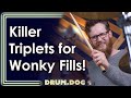 Killer Triplet Phrasing for Wonky Fills!